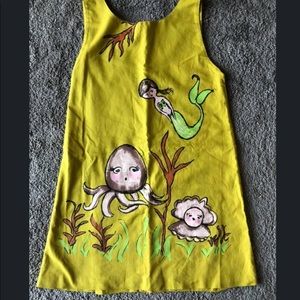 Girls mermaid design dress